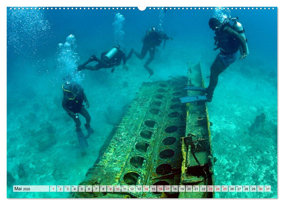 Faszination Wracktauchen (CALVENDO Wandkalender 2026)