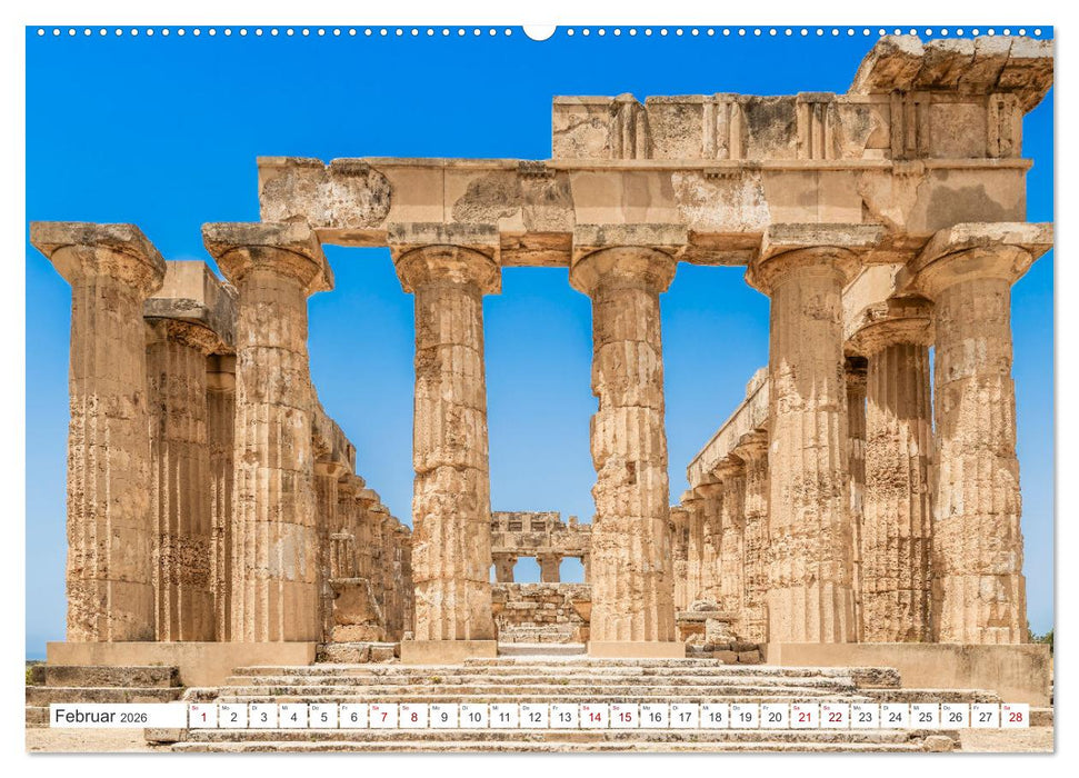 Magna Graecia - Griechische antike Stätten in Süditalien (CALVENDO Wandkalender 2026)