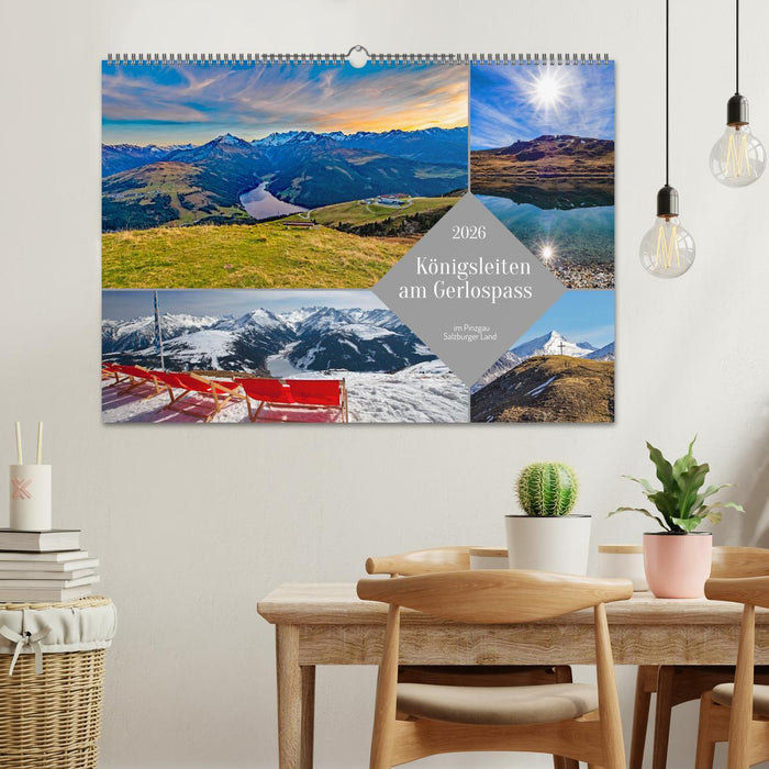 Königsleiten am Gerlospass (CALVENDO Wandkalender 2026)
