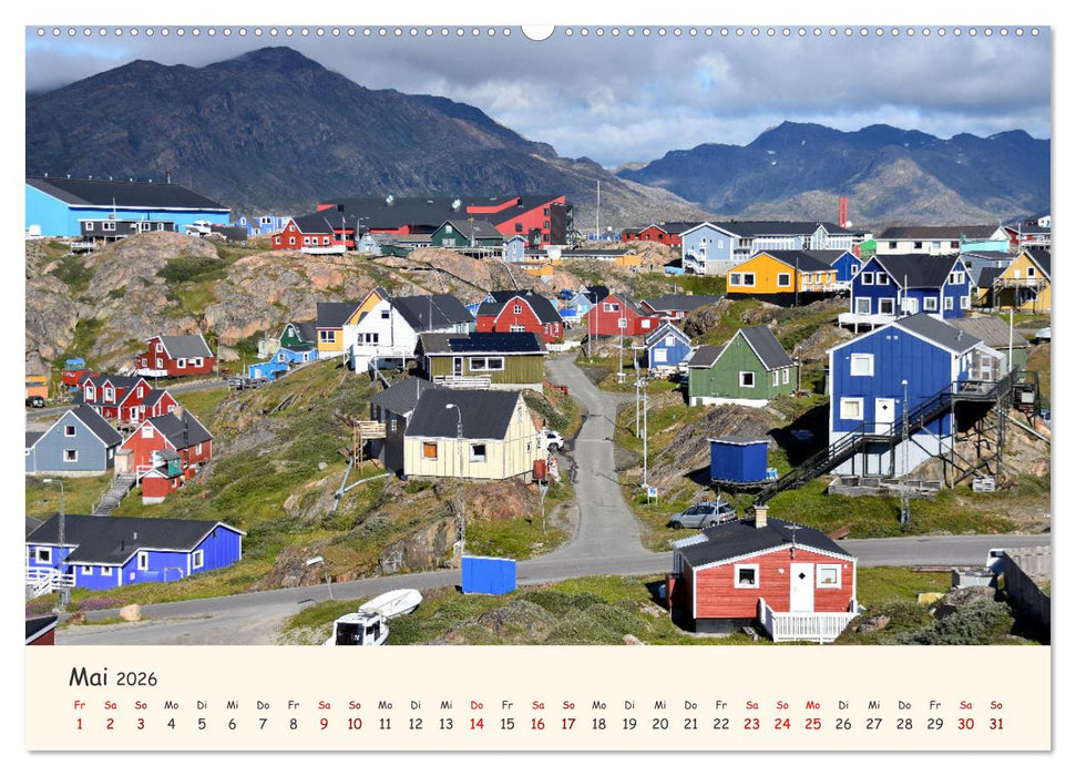 Grönland Faszinierend atemberaubend grandios (CALVENDO Wandkalender 2026)
