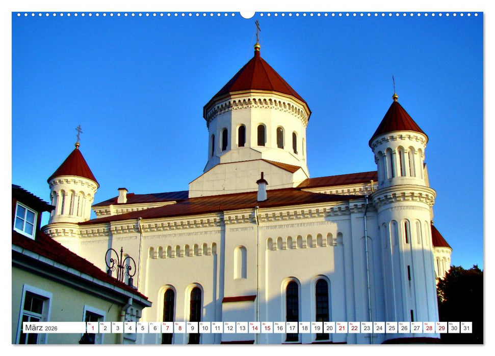 Wilna - Das Rom des Ostens (CALVENDO Wandkalender 2026)