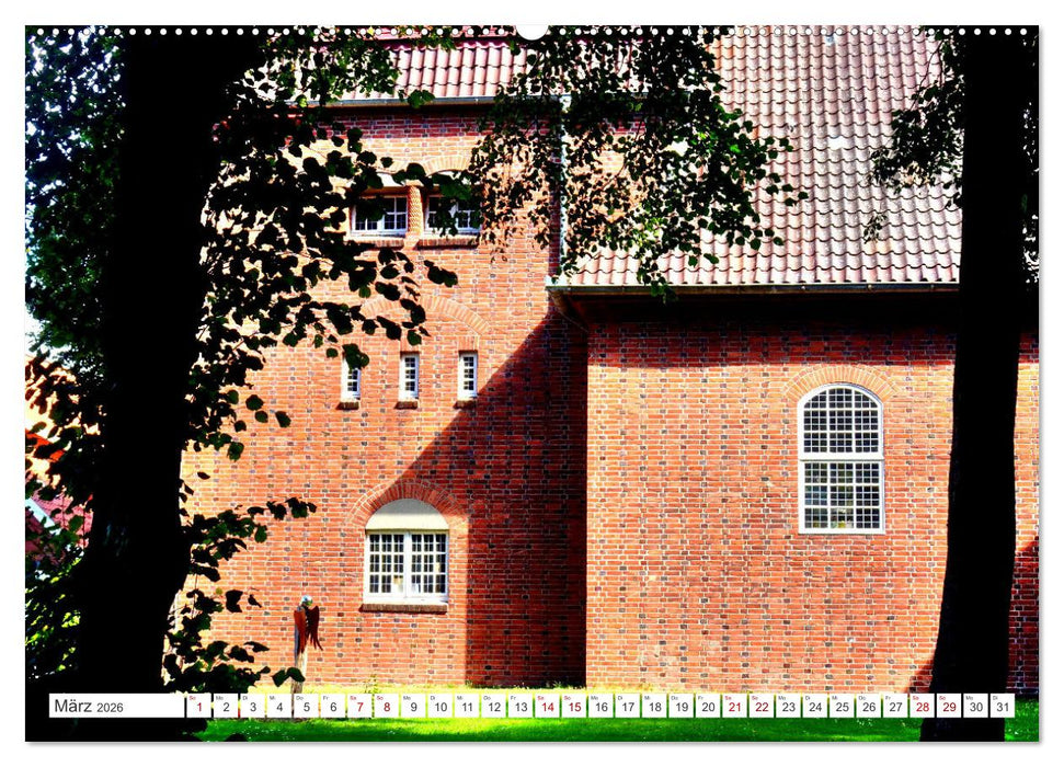 Kehdinger Kirchen (CALVENDO Wandkalender 2026)