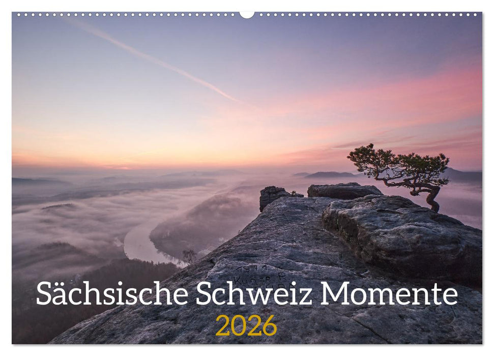 Sächsische Schweiz Momente 2026 (CALVENDO Wandkalender 2026)