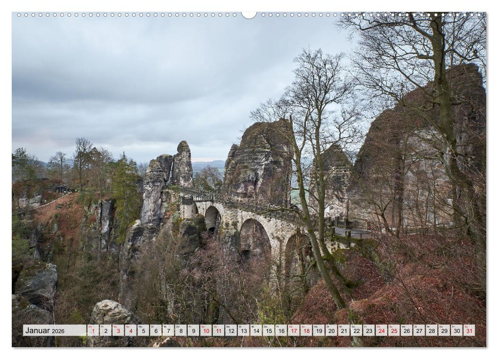 Sächsische Schweiz Momente 2026 (CALVENDO Wandkalender 2026)