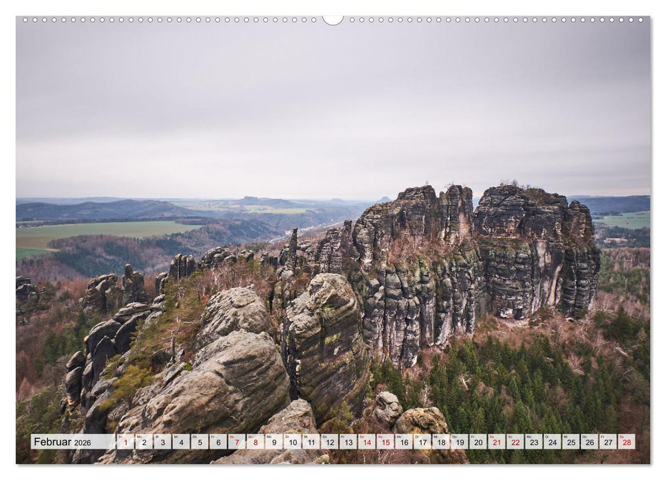 Sächsische Schweiz Momente 2026 (CALVENDO Wandkalender 2026)