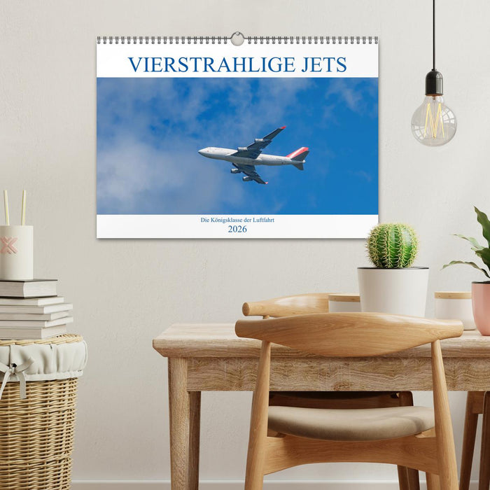 Vierstrahlige Jets (CALVENDO Wandkalender 2026)
