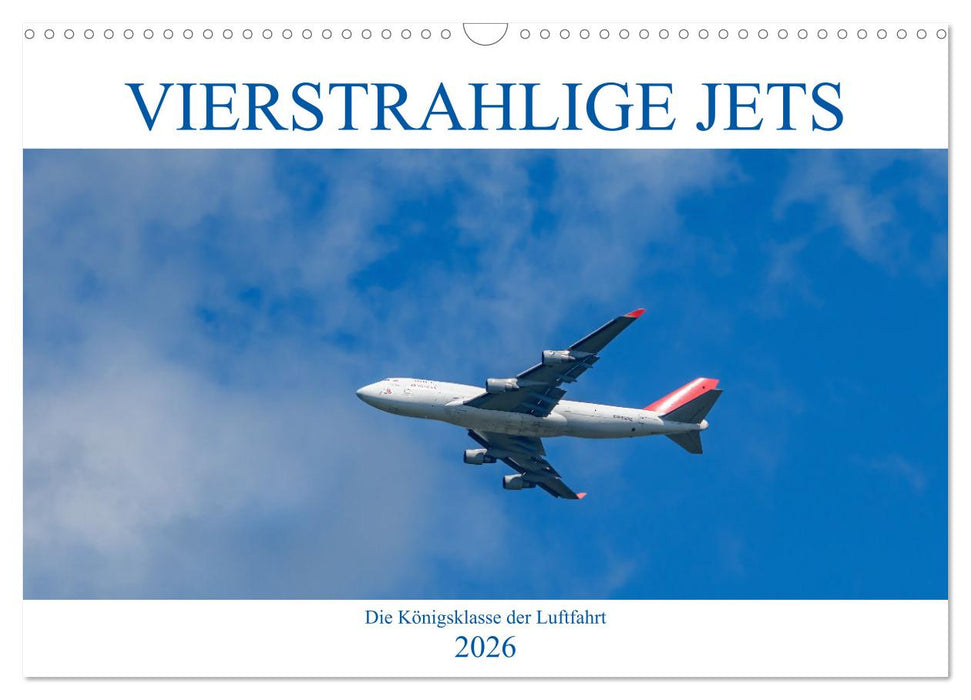 Vierstrahlige Jets (CALVENDO Wandkalender 2026)