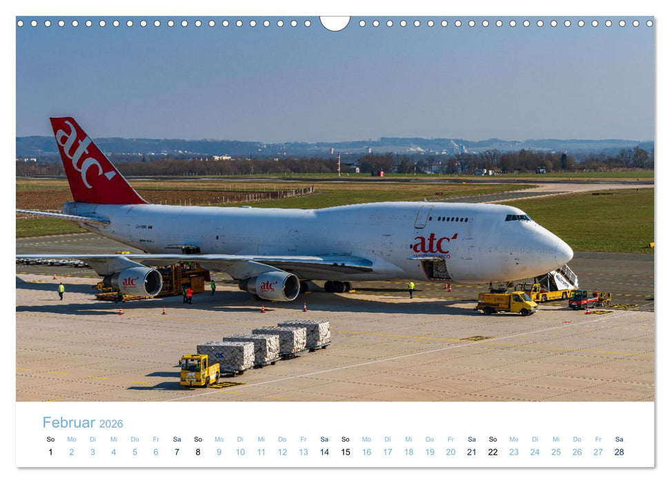 Vierstrahlige Jets (CALVENDO Wandkalender 2026)