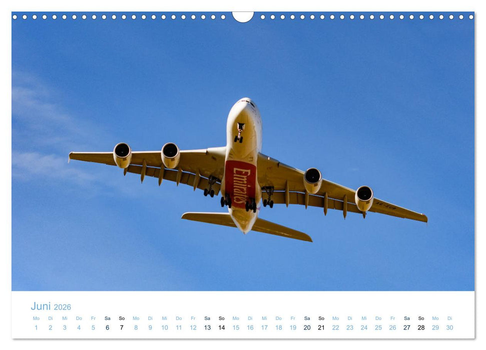 Vierstrahlige Jets (CALVENDO Wandkalender 2026)
