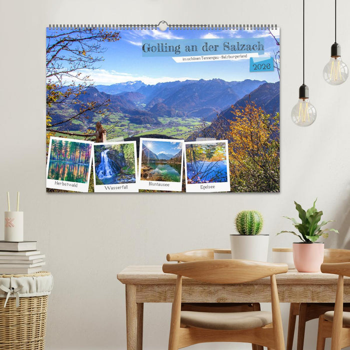 Golling an der Salzach (CALVENDO Wandkalender 2026)