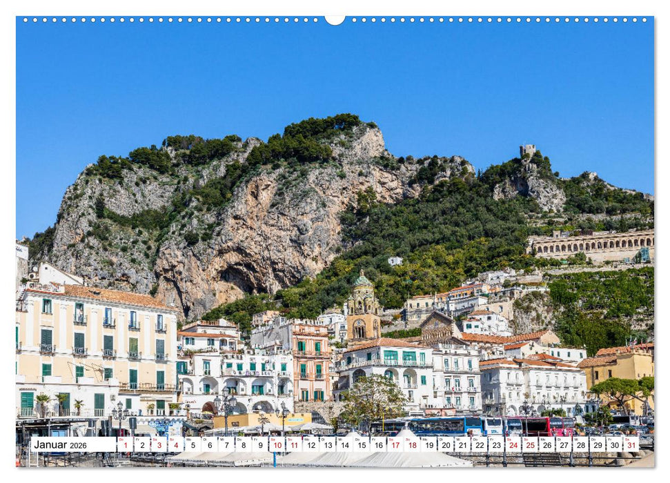 Süditalien - Sonnenverwöhnt mit viel Kultur und Geschichte (CALVENDO Wandkalender 2026)