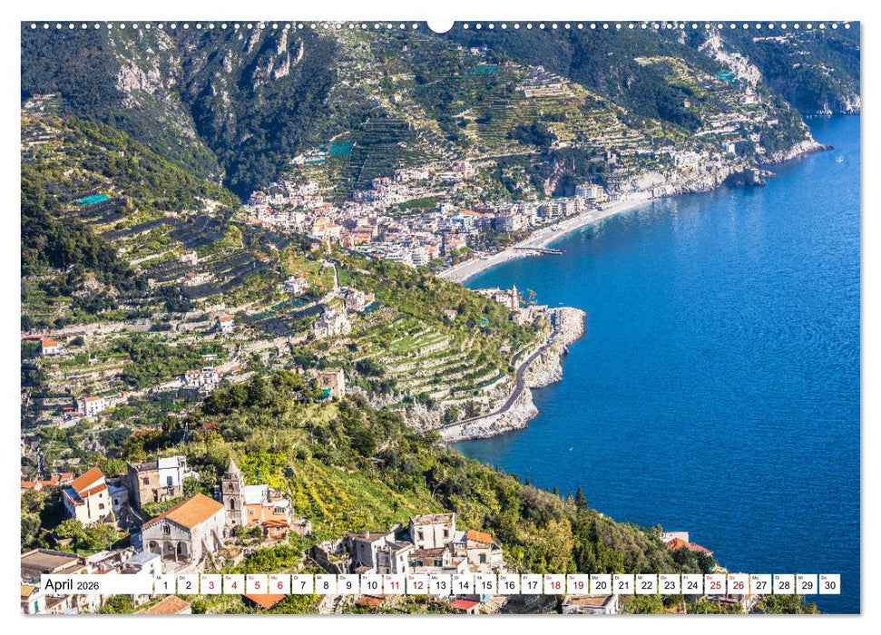 Süditalien - Sonnenverwöhnt mit viel Kultur und Geschichte (CALVENDO Wandkalender 2026)