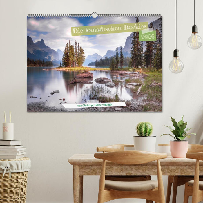 Die kanadischen Rockies (CALVENDO Wandkalender 2026)
