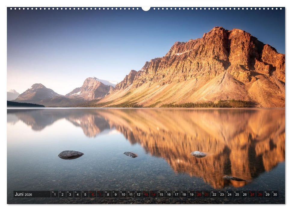 Die kanadischen Rockies (CALVENDO Wandkalender 2026)
