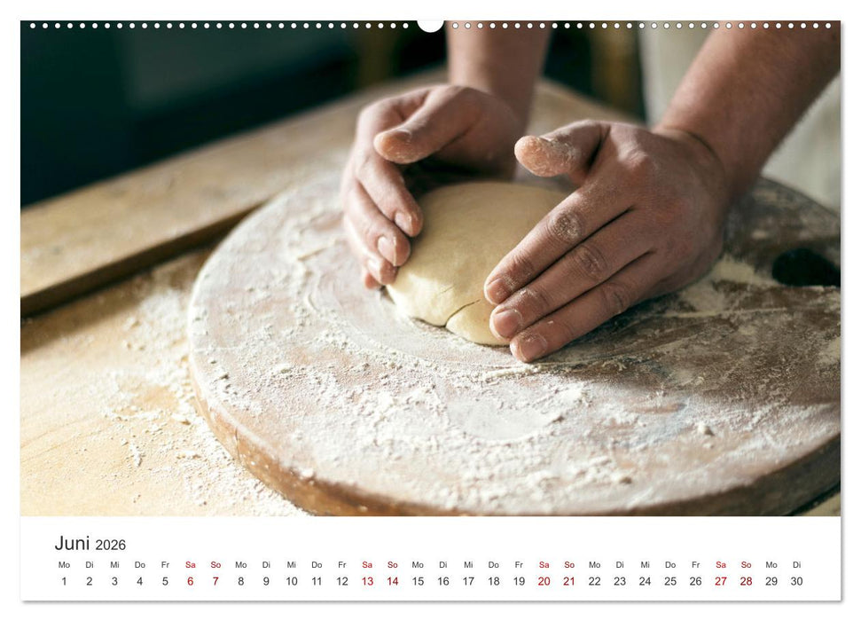 Backen mit Liebe - Selbstgemachtes von Zuhause (CALVENDO Premium Wandkalender 2026)