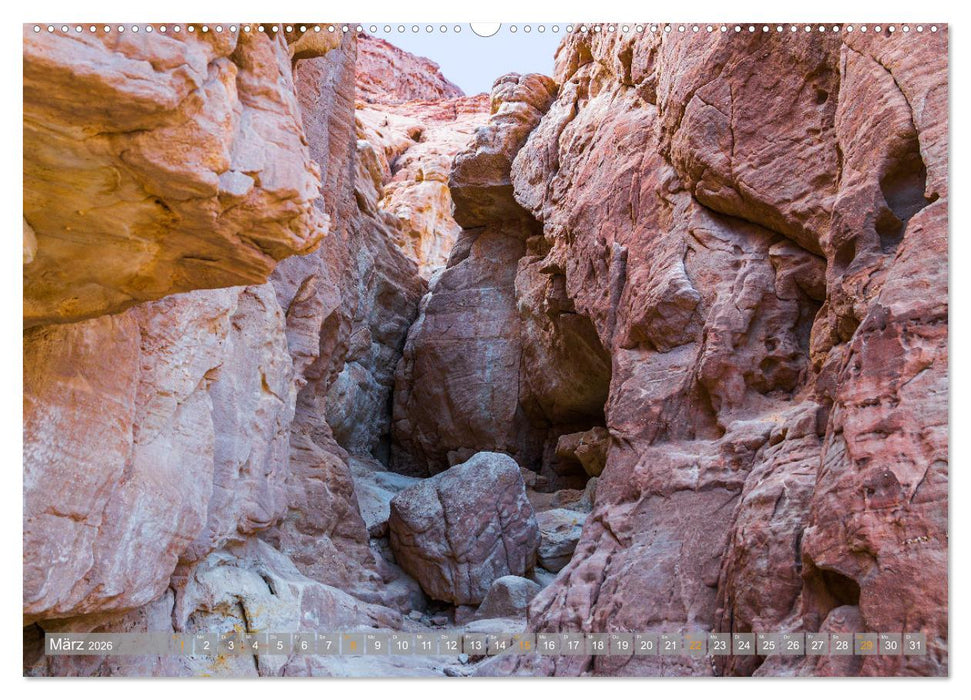 Negev – die Farben der Wüste (CALVENDO Wandkalender 2026)