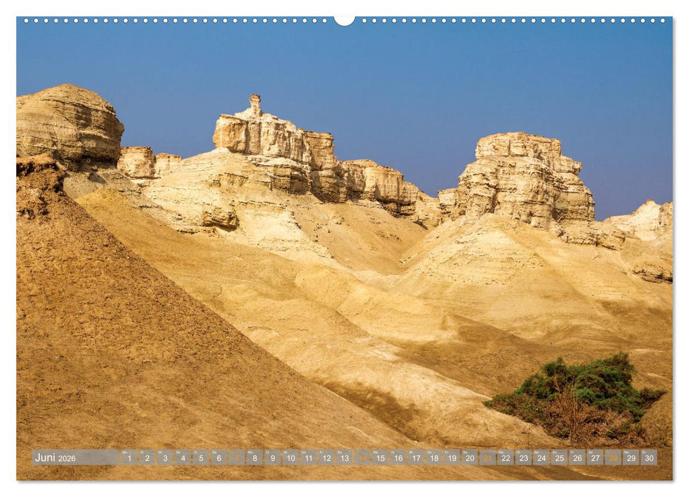 Negev – die Farben der Wüste (CALVENDO Wandkalender 2026)