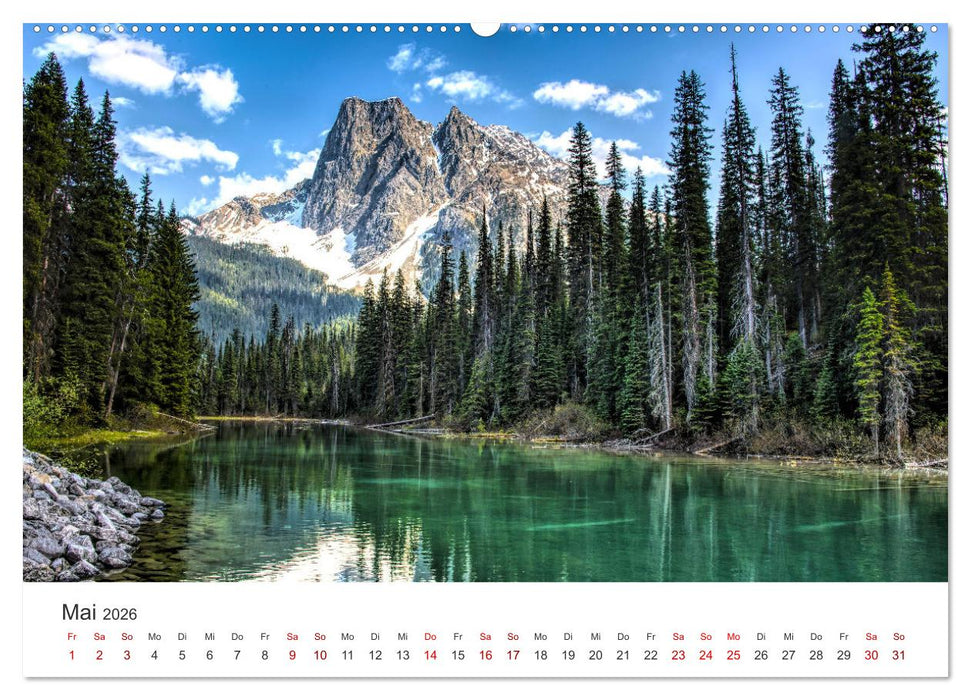 British Columbia - Faszination Kanada (CALVENDO Premium Wandkalender 2026)