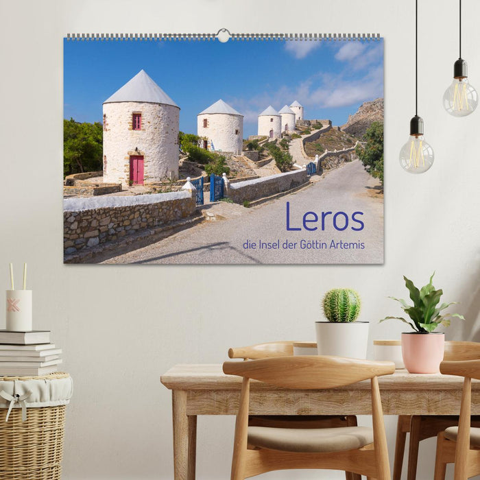 Leros - die Insel der Göttin Artemis (CALVENDO Wandkalender 2026)