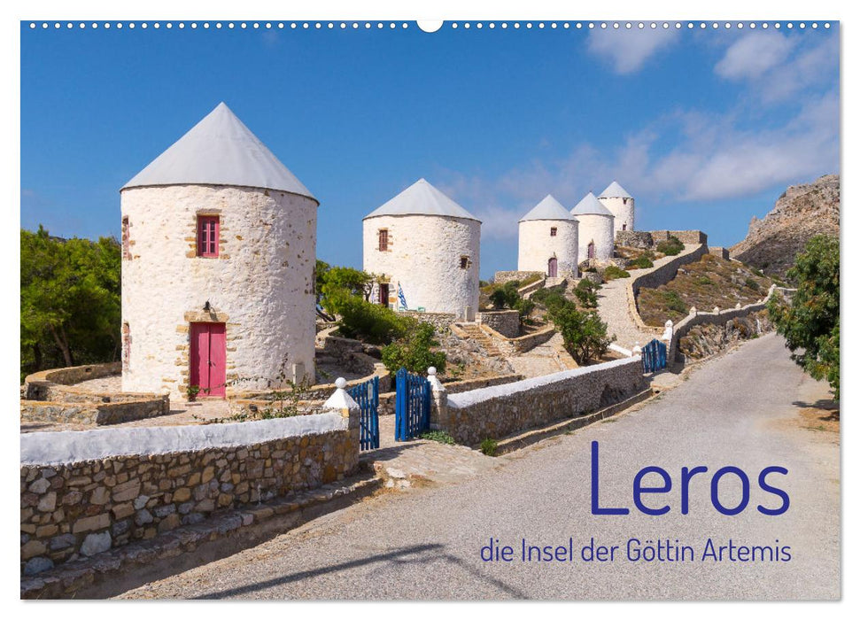 Leros - die Insel der Göttin Artemis (CALVENDO Wandkalender 2026)