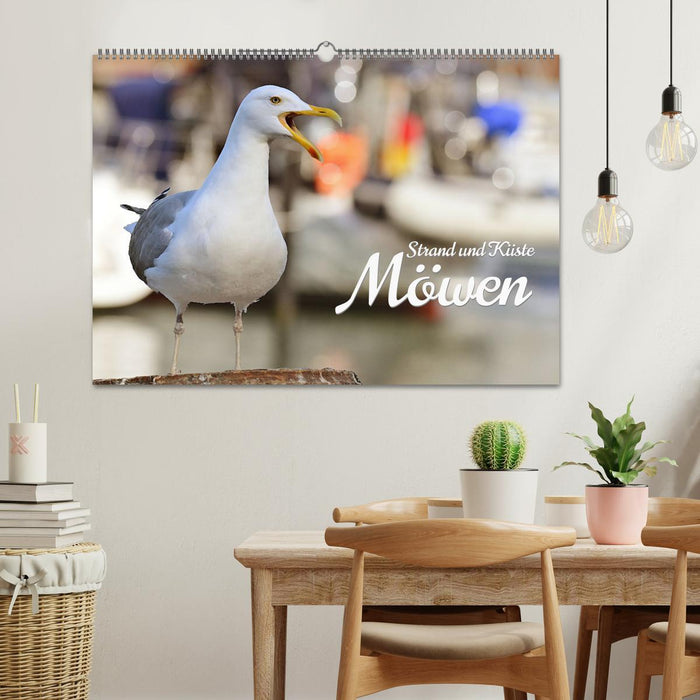 Strand und Küste - Möwen (CALVENDO Wandkalender 2026)