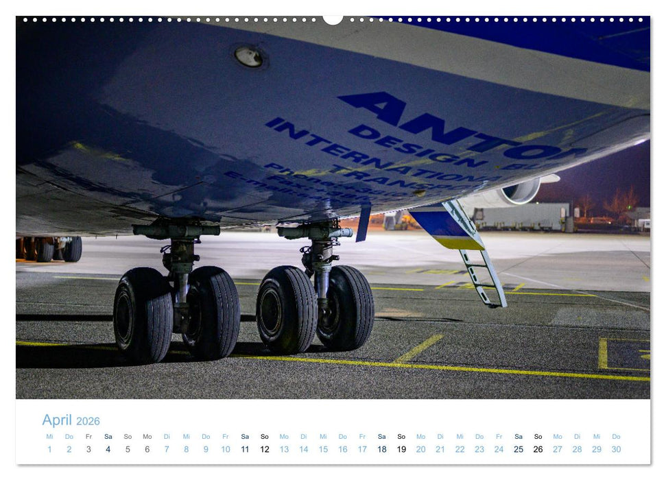 Antonov Airlines, Transportflugzeuge der Superlative (CALVENDO Wandkalender 2026)