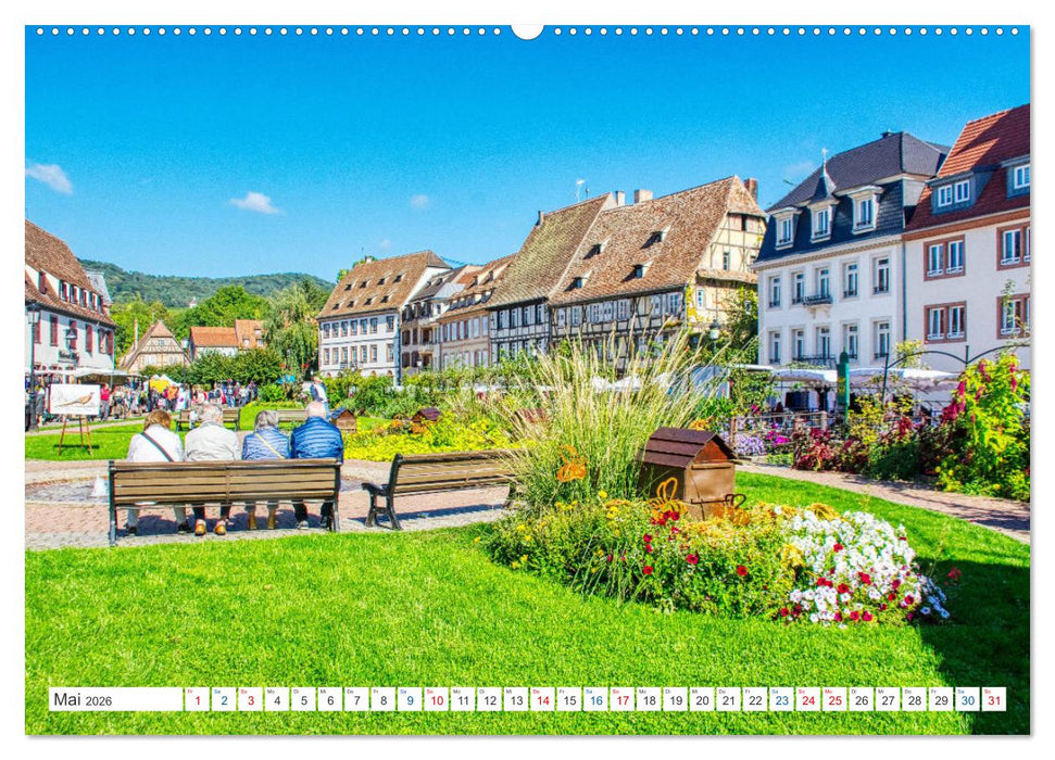 Wissembourg - Das Elsass von seiner schönsten Seite (CALVENDO Wandkalender 2026)