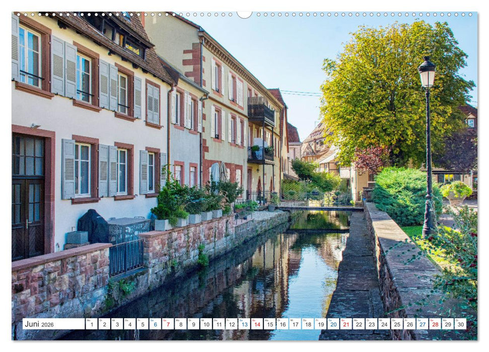Wissembourg - Das Elsass von seiner schönsten Seite (CALVENDO Wandkalender 2026)