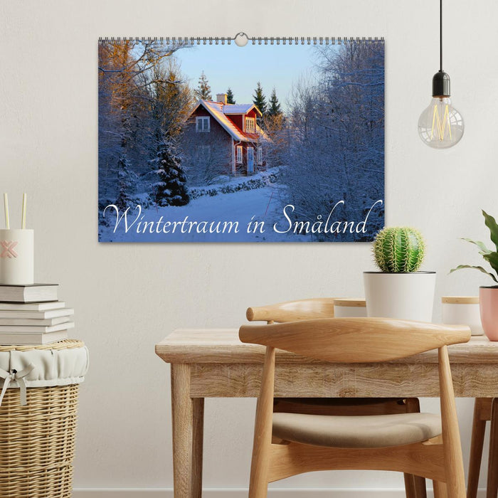 Wintertraum in Smaland (CALVENDO Wandkalender 2026)