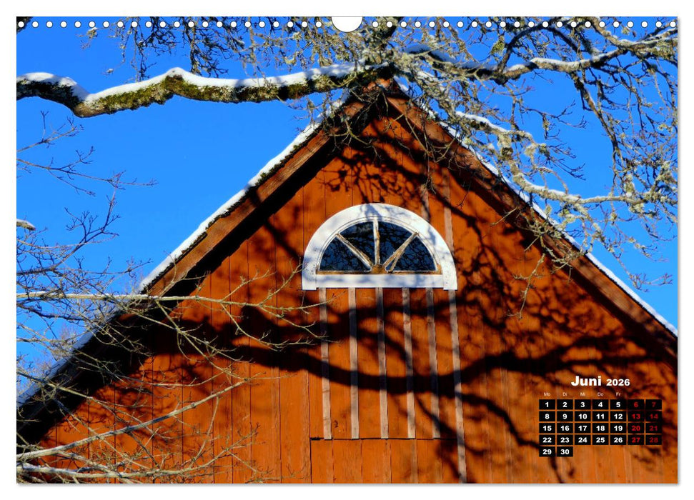 Wintertraum in Smaland (CALVENDO Wandkalender 2026)