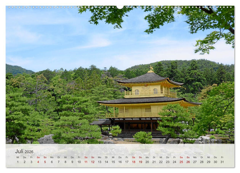 Blick auf ein faszinierendes Land - Japan 2026 (CALVENDO Premium Wandkalender 2026)