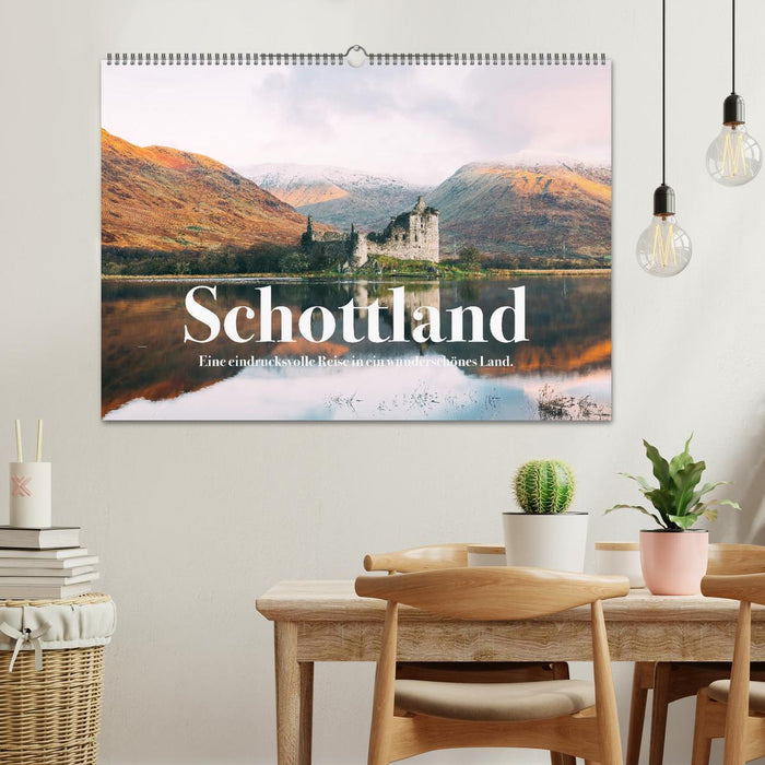 Schottland - Eine eindrucksvolle Reise in ein wunderschönes Land. (CALVENDO Wandkalender 2026)