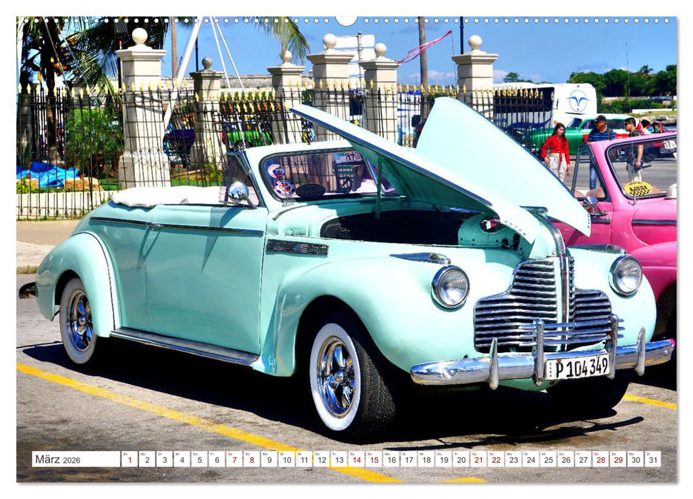 Oldtimer Raritäten - Amerkanische Traditionsmarken des 20. Jahrhunderts (CALVENDO Wandkalender 2026)