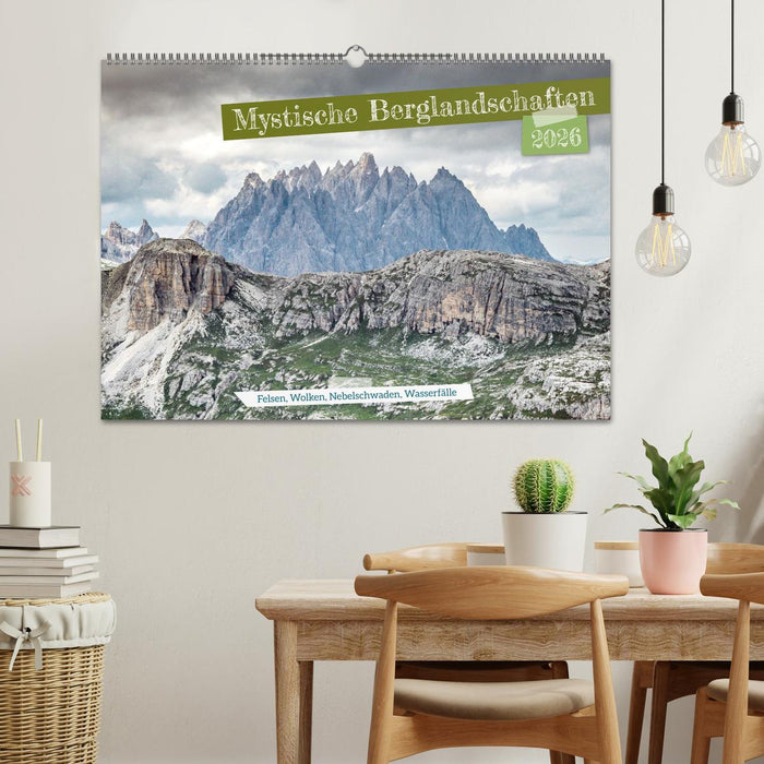 Mystische Berglandschaften (CALVENDO Wandkalender 2026)