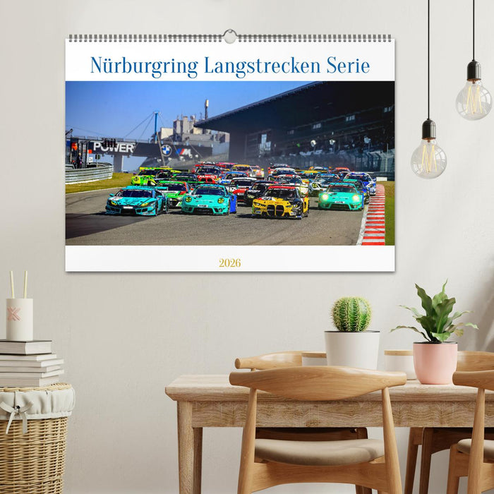 Nüburgring Langstrecken Serie 2026 (CALVENDO Wandkalender 2026)