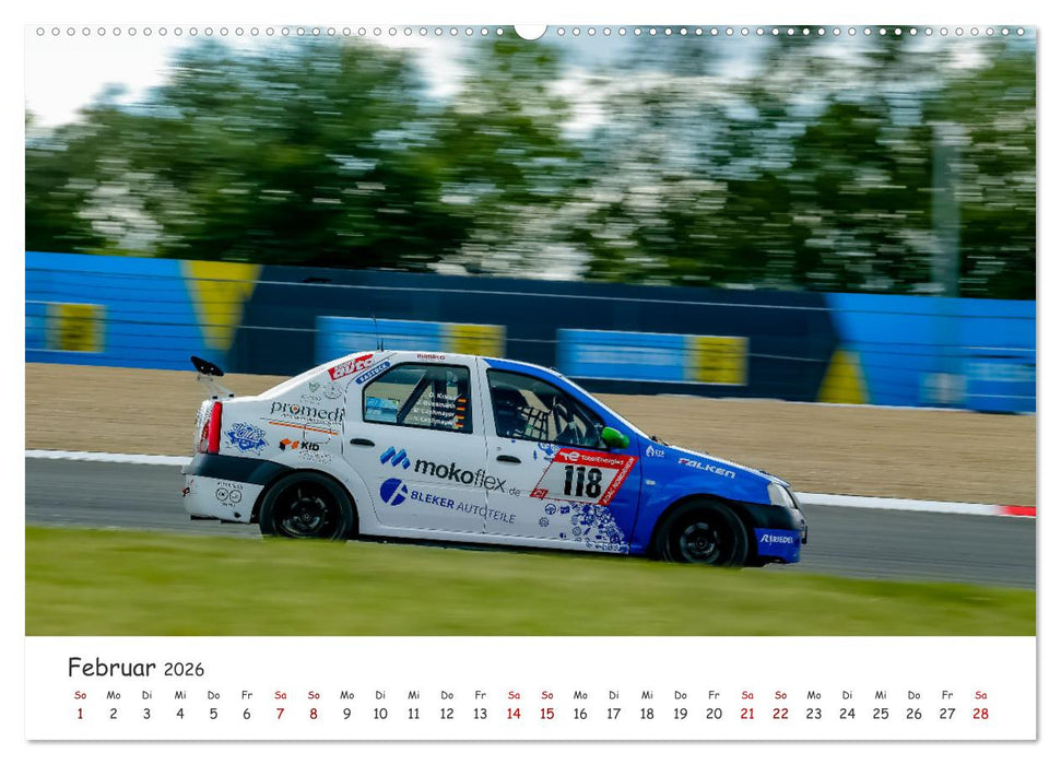 Nüburgring Langstrecken Serie 2026 (CALVENDO Wandkalender 2026)