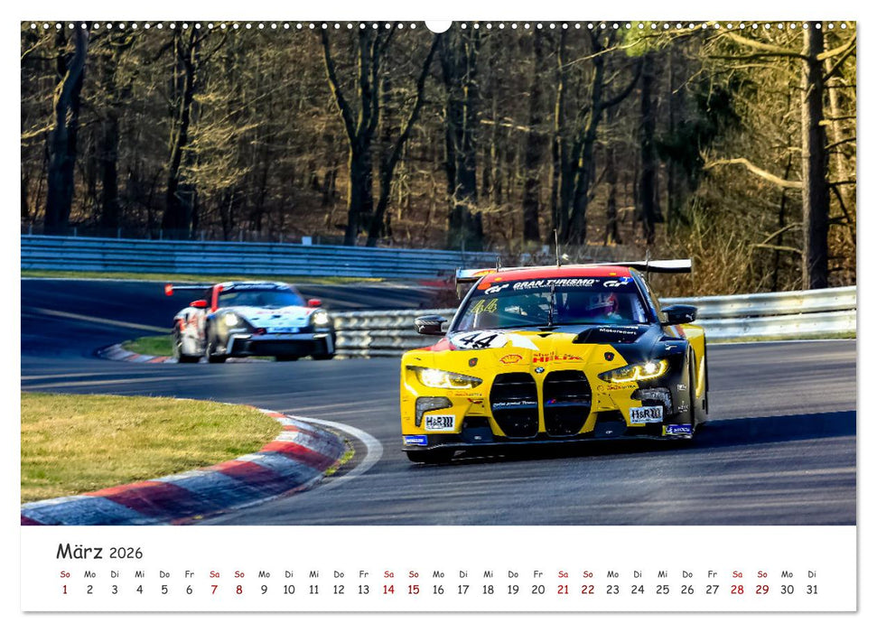 Nüburgring Langstrecken Serie 2026 (CALVENDO Wandkalender 2026)