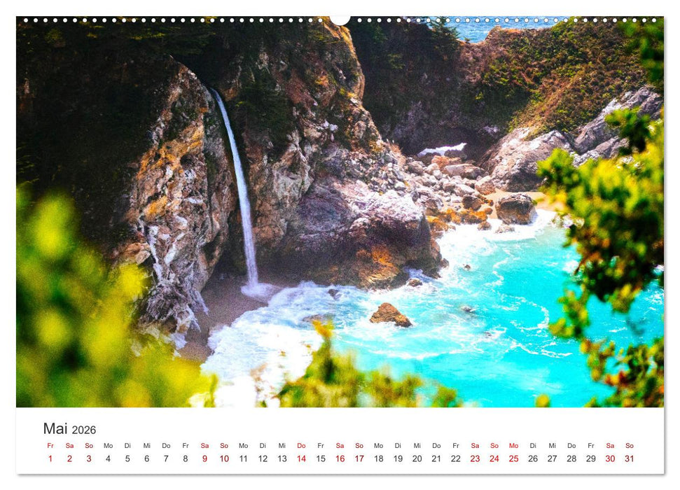 Das ist Kalifornien - So wie Sie es noch nie erlebt haben. (CALVENDO Wandkalender 2026)