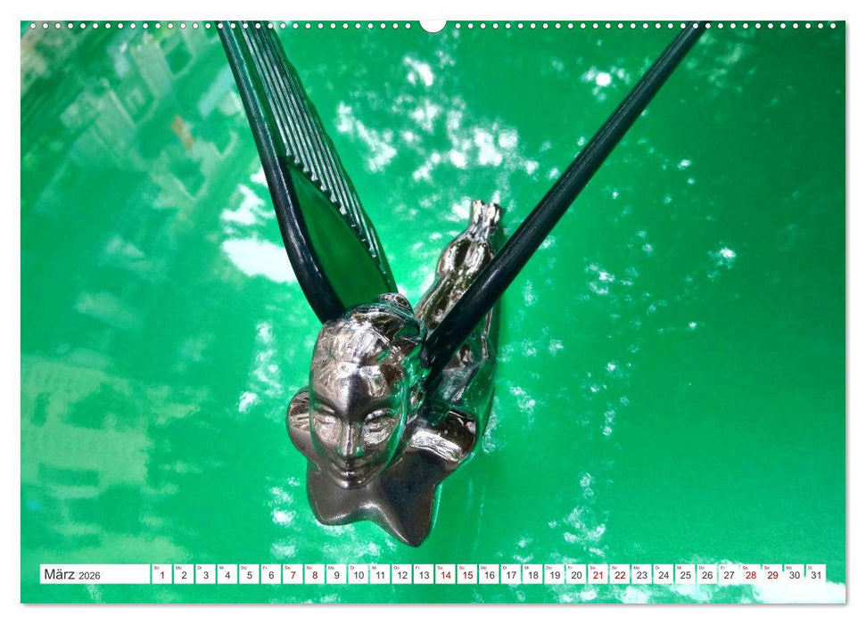 auto erotica - Kunst auf der Kühlerhaube (CALVENDO Wandkalender 2026)
