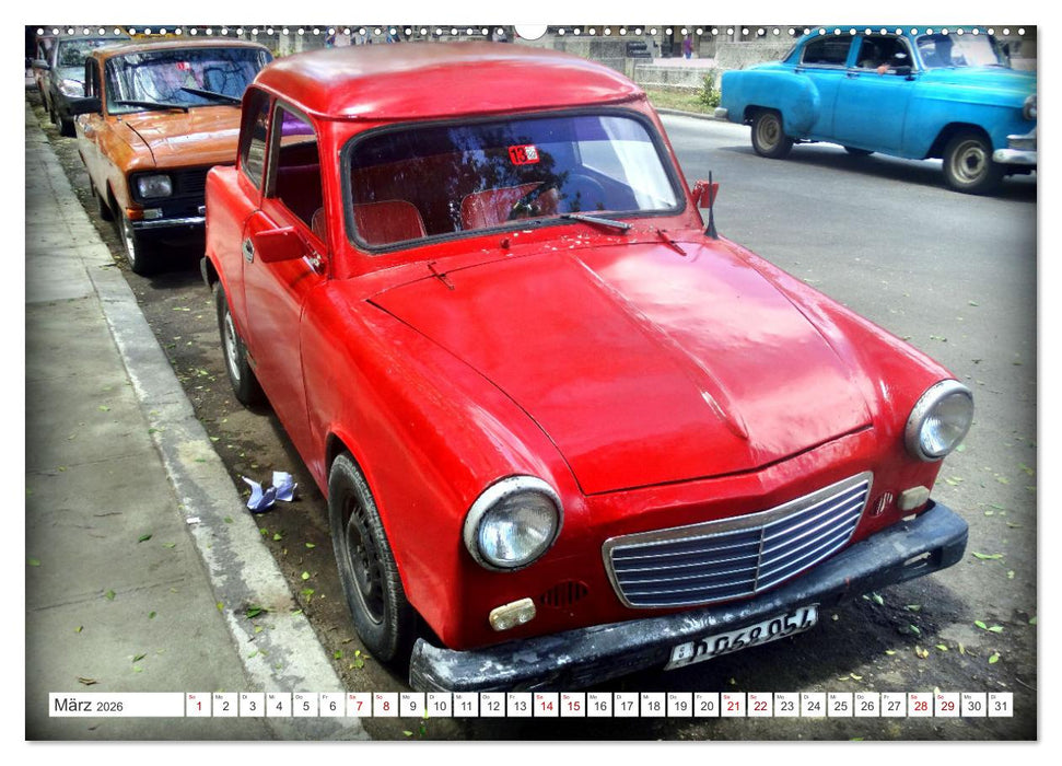 Trabi Tour (CALVENDO Wandkalender 2026)