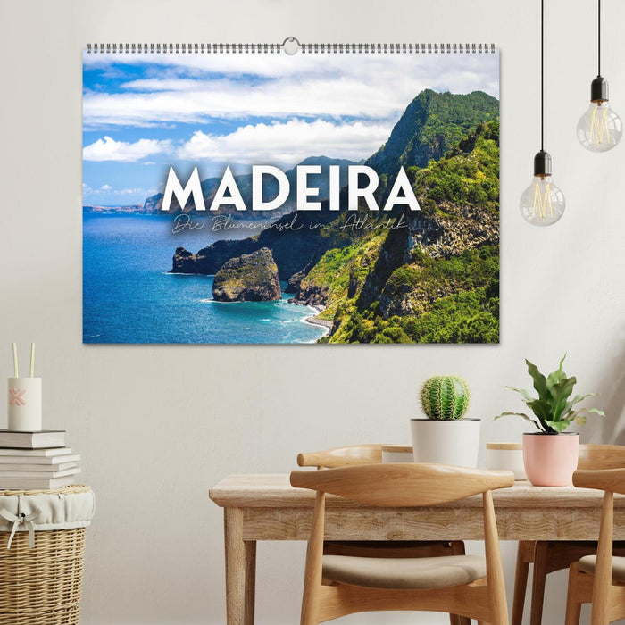 Madeira - Die Blumeninsel im Atlantik. (CALVENDO Wandkalender 2026)