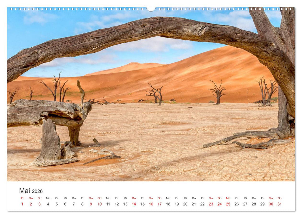 Deadvlei - Ein einzigartiges Naturwunder. (CALVENDO Premium Wandkalender 2026)