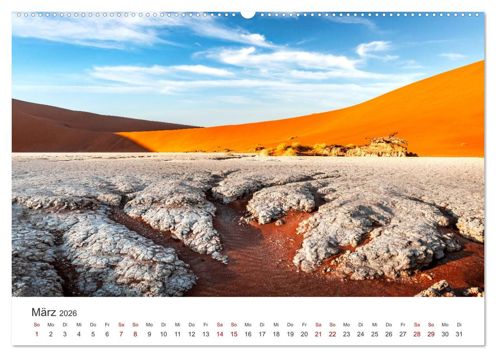 Deadvlei - Ein einzigartiges Naturwunder. (CALVENDO Wandkalender 2026)