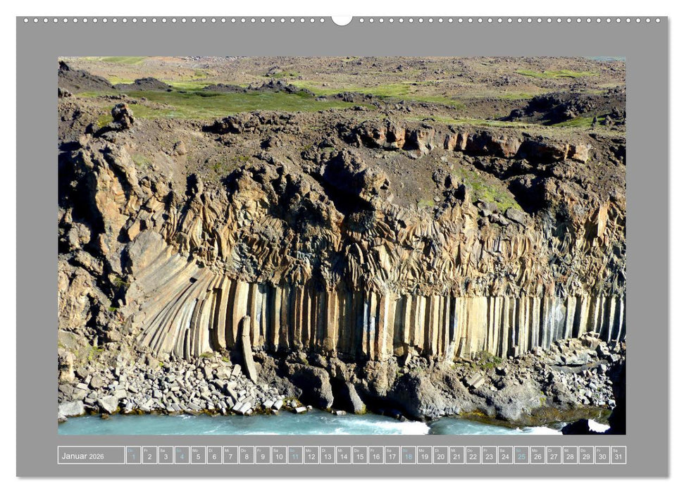 Island – Künstlerin Natur (CALVENDO Wandkalender 2026)