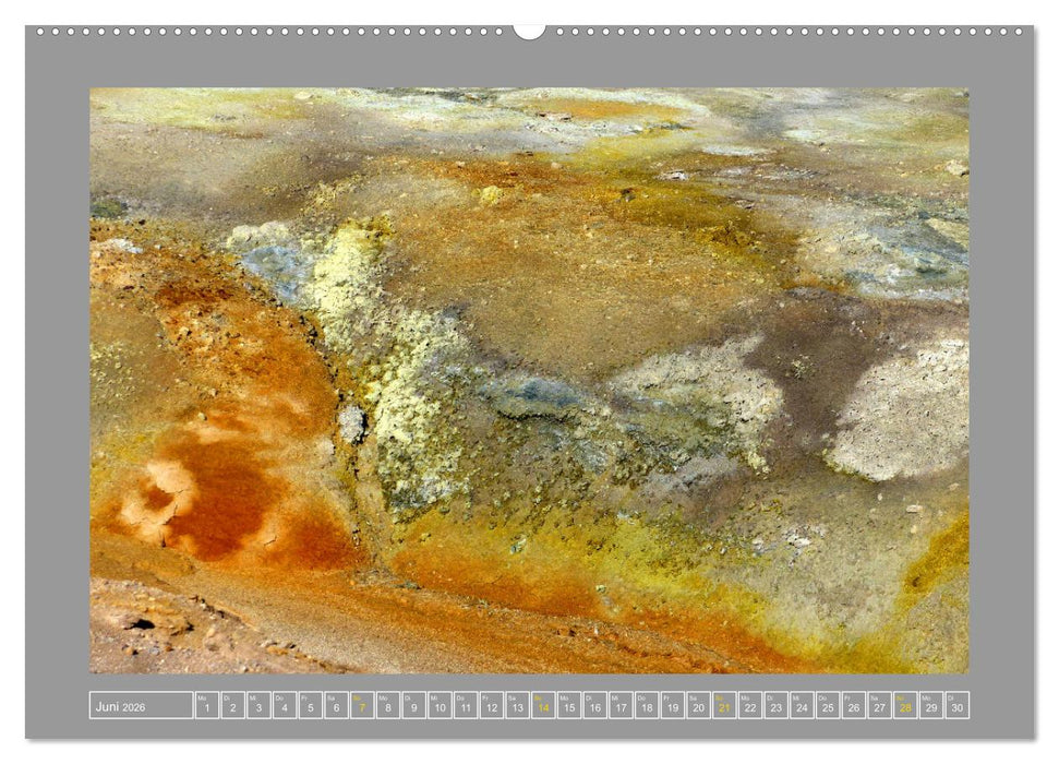 Island – Künstlerin Natur (CALVENDO Wandkalender 2026)