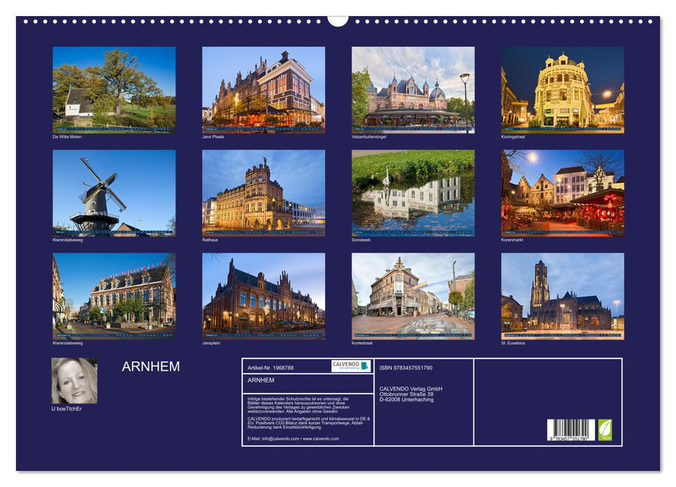 ARNHEM (CALVENDO Wandkalender 2026)