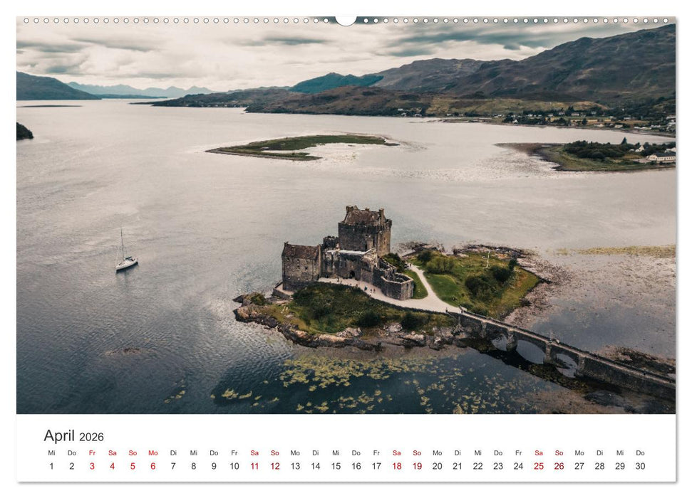 Schottland - Die wilde Schönheit der Highlands (CALVENDO Wandkalender 2026)