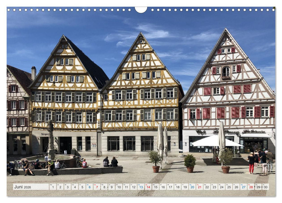 Fachwerk in Süddeutschland (CALVENDO Wandkalender 2026)