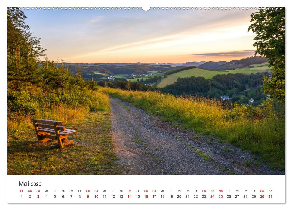 Westfeld-Ohlenbach - zwei idyllische Orte im Sauerland (CALVENDO Wandkalender 2026)