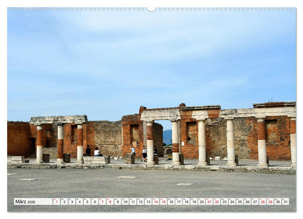 Traumhaftes KAMPANIEN, eine Reise vom Vesuv bis Sorrent (CALVENDO Wandkalender 2026)